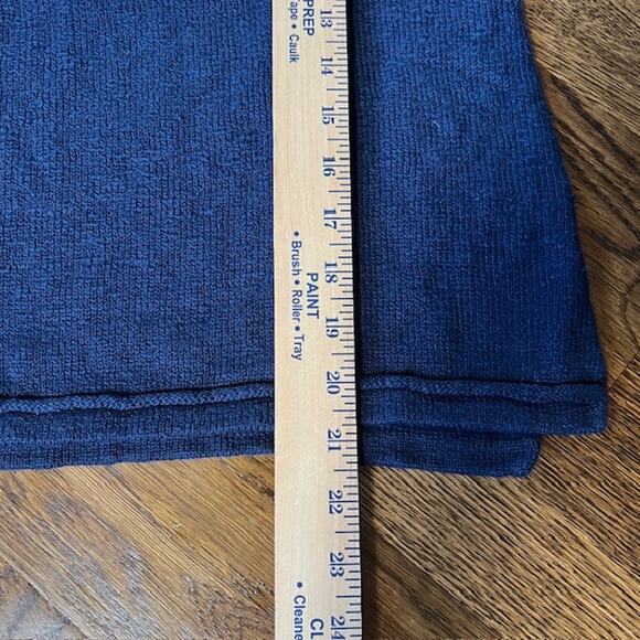 Lilly Pulitzer Danette Round Neck Sweater Beach Please Womens S True Navy - Picture 6 of 10